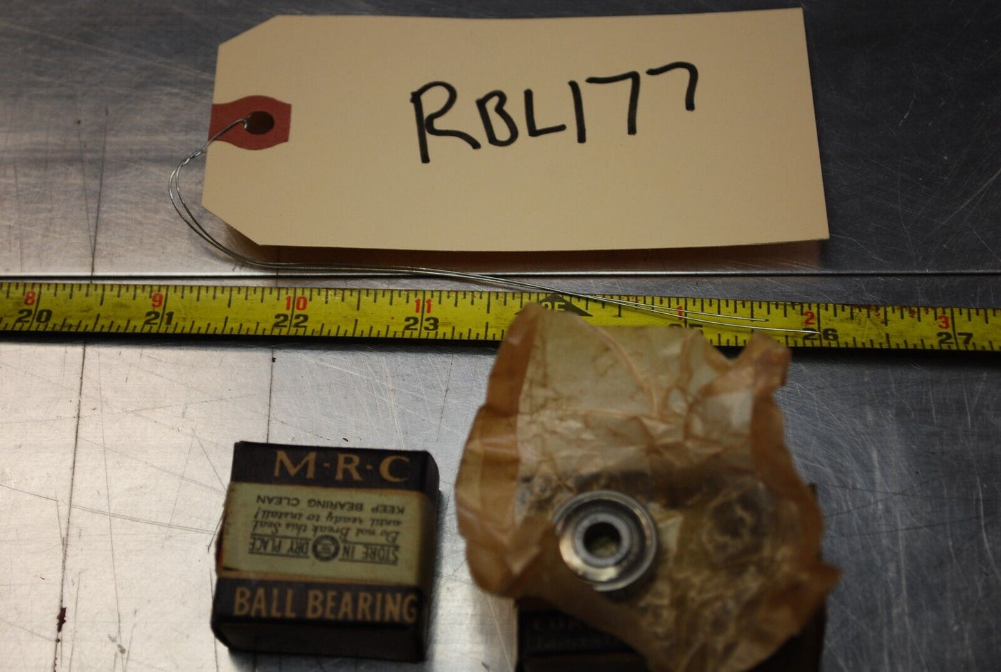 MRC 36FF ABEC3 Ball Bearings - Lot of Qty (2) NOS - RBL177