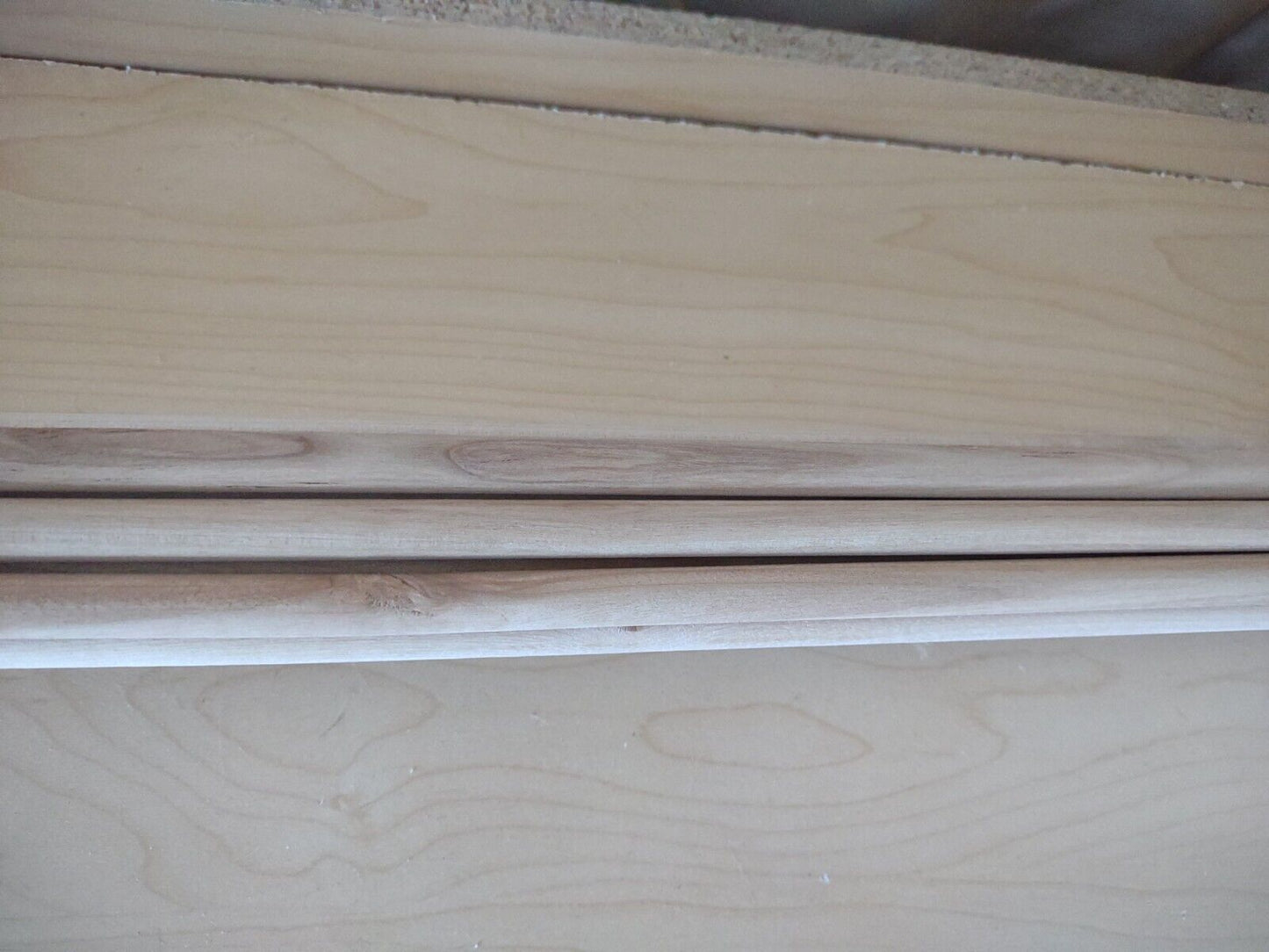 3/8" x 30" BIRCH Unfinished Wood Dowel Rods 50pc Bulk Packs *SECONDS* Lot #DR17