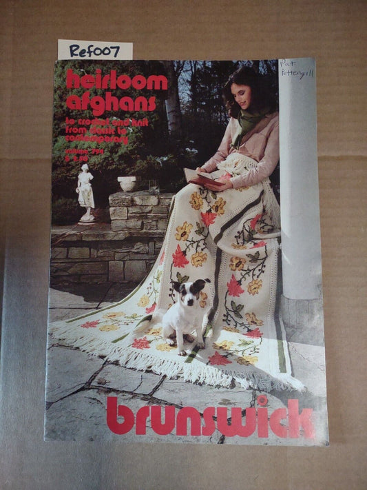 Heirloom Afghans - Knit/Crochet Instruction Booklet #ref007