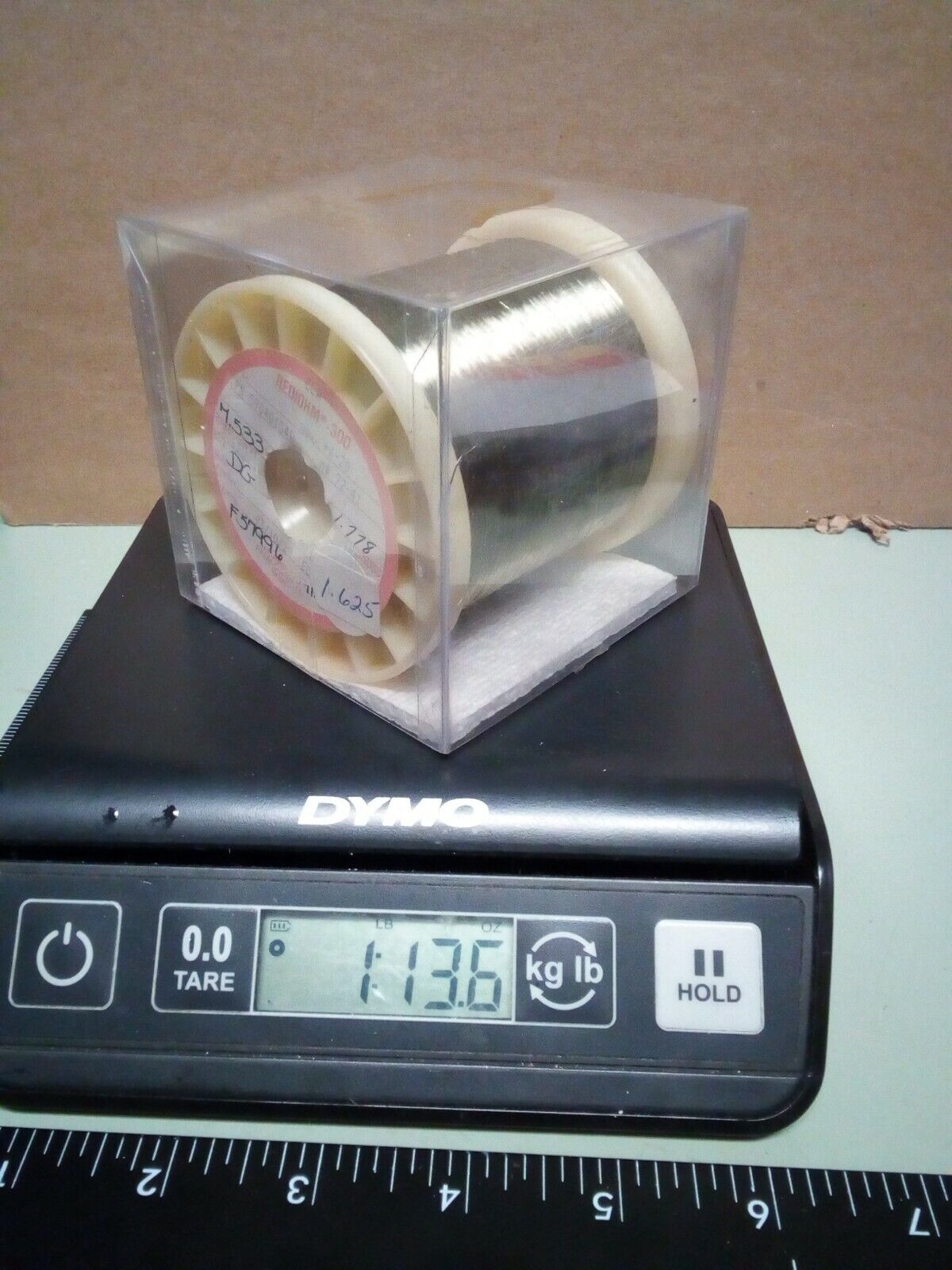 Rediohm 300 Alloy300 .0063" Resistance Wire 1.62lb - crafts hobby lot102-156