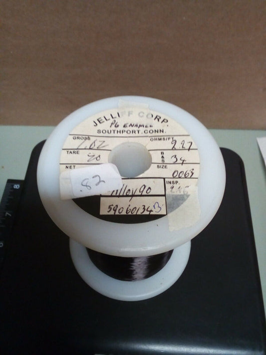 Jelliff Alloy90 .0063" Resistance Wire .82lb - crafts hobby lot102-182