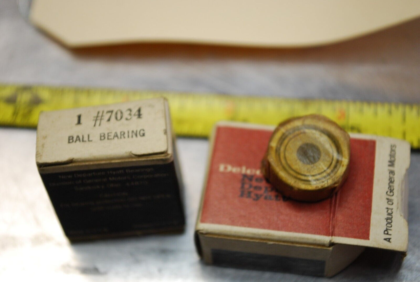 DELCO 7034 Ball Bearings - Lot of Qty (2) NOS - RBL221