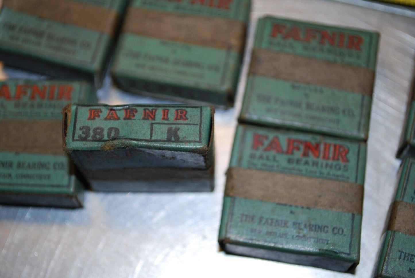 Fafnir 38DK Ball Bearings - Lot of Qty (9) NOS - RBL116