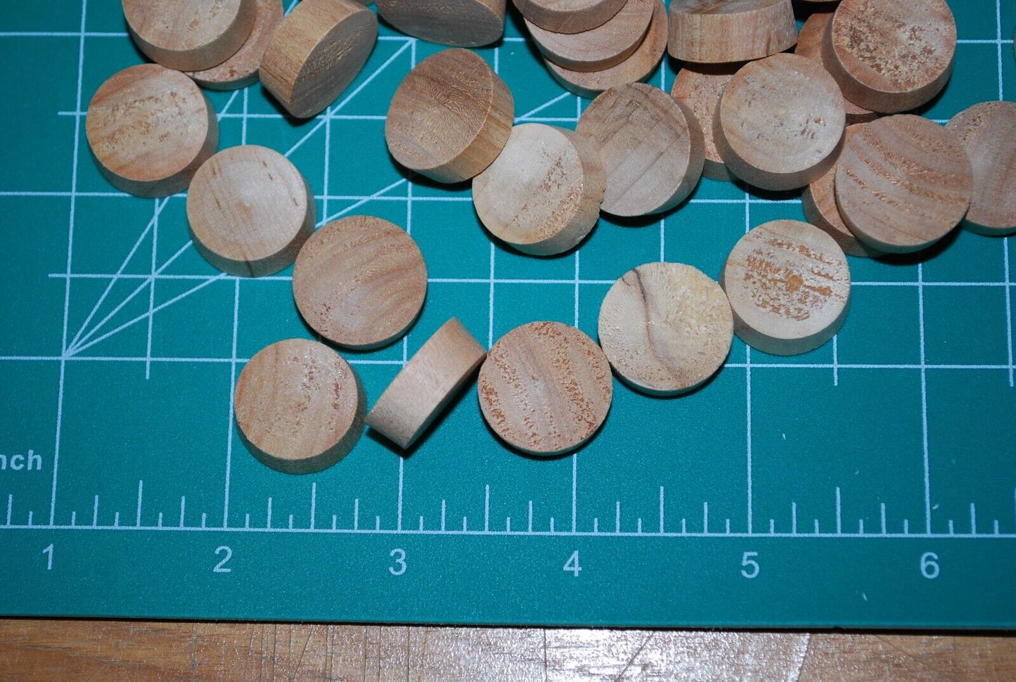 3/4" Flush Top Birch Wood Plugs 50pc Packs - PL09