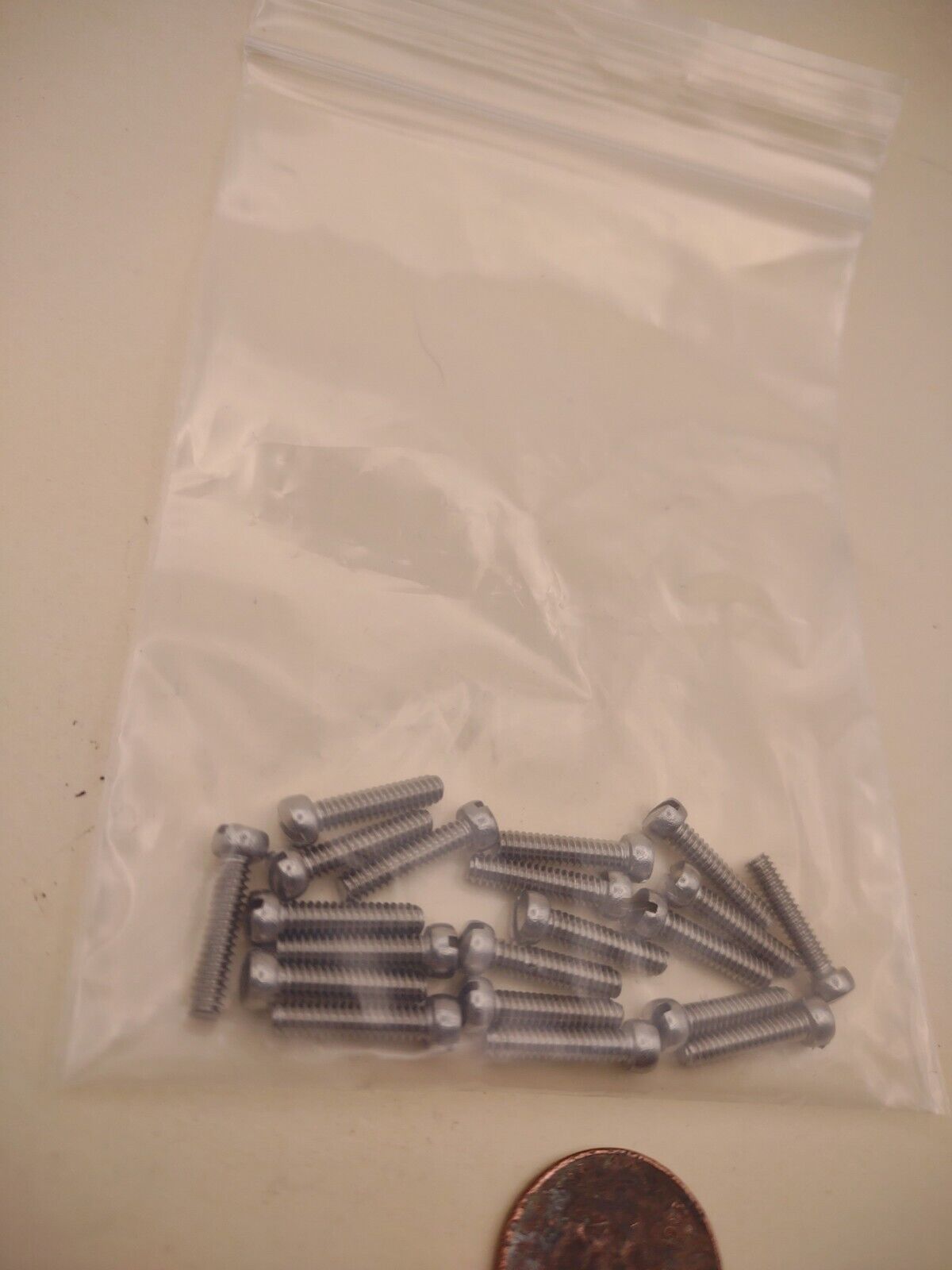 #4-40 x 1/2" NOS Fillister Head Slotted SS Machine Screws Pack of (20) FIL09