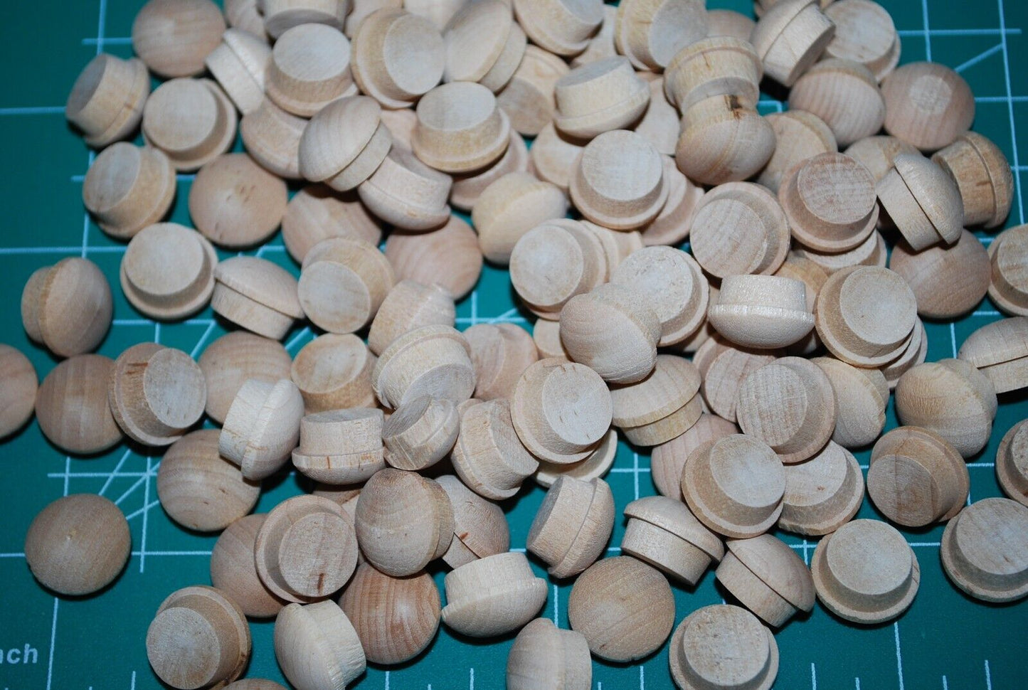 1/2" Mushroom Top Birch Wood Plugs 100pc Packs - PL19