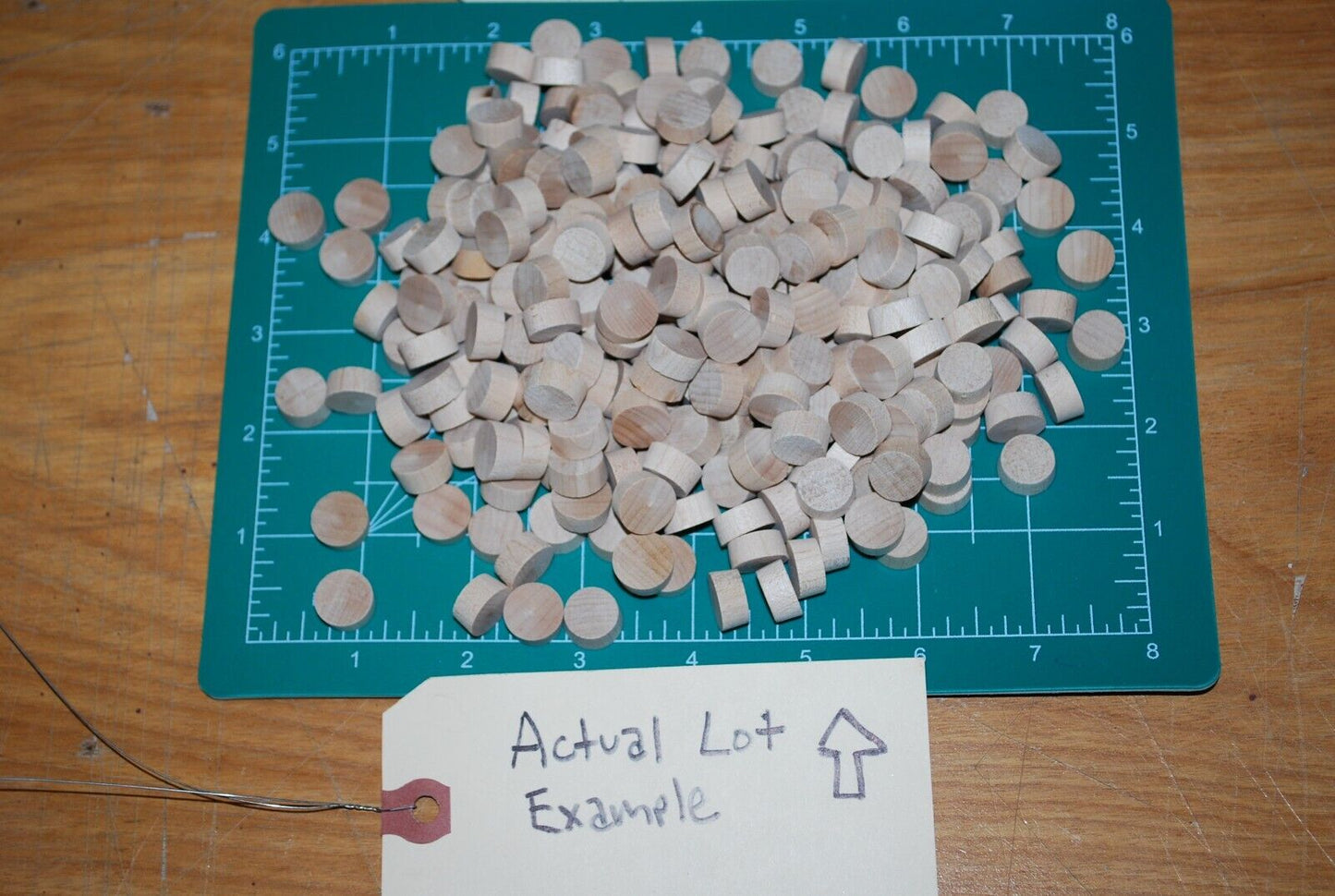 1/2" Flush Top Birch Wood Plugs 250pc Packs - PL08