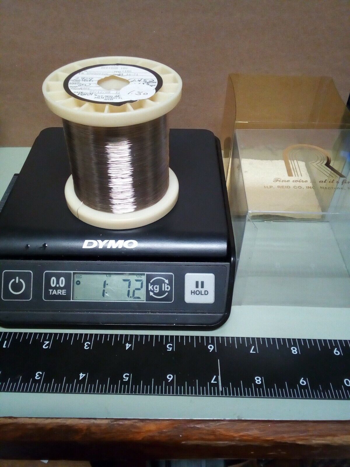 Rediohm 180 Alloy180 .008" Resistance Wire 1.3lb - crafts hobby lot102-134