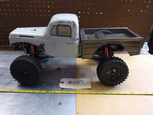 1/10 Scale RC Crawler Truck MUTT BUILD – Metal axles / Shocks – Roller *READ*...