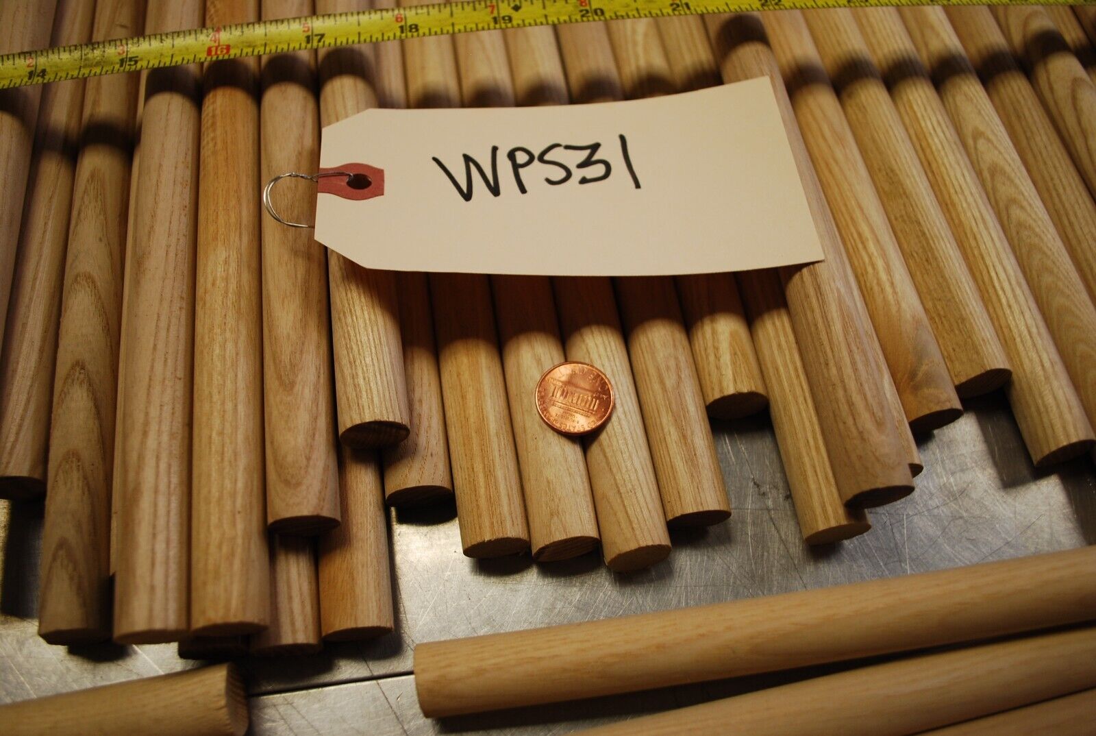 Oak Dowel CUtoffs, Wood Parts, Toy Log Truck Logs - Actual Lot – WPS31