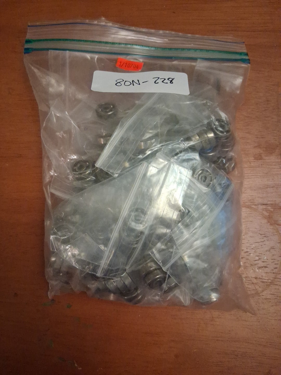 Lot of 219 vintage NOS New Departure SP34 Precision Ball Bearings Lot 80N-228