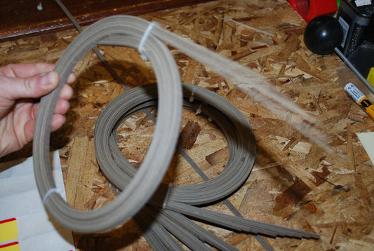 (10pc) .25" x .03" x 48" Phenolic Laminate Strips Various Craft Use LOT102-28b