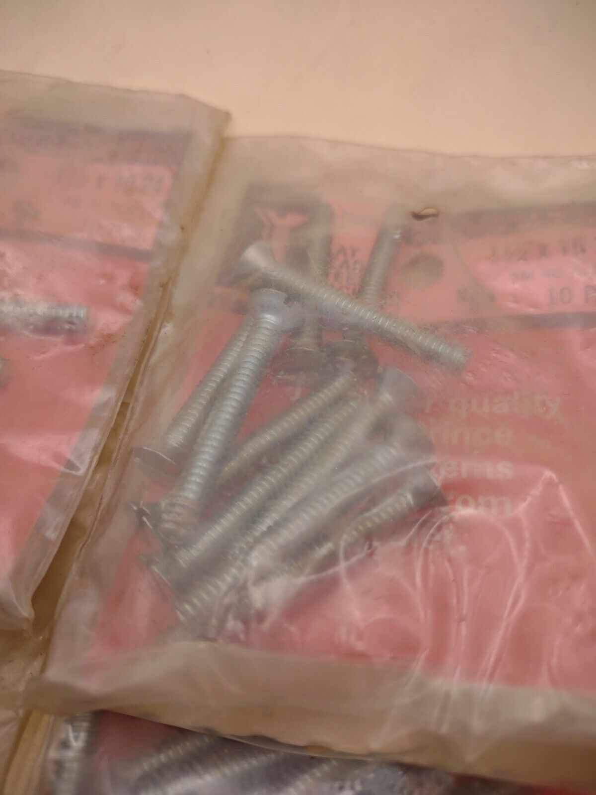#10-24 x 1-1/2" Slotted Flat Head Reed & Prince Machine Screws (40pcs) Lot RP153