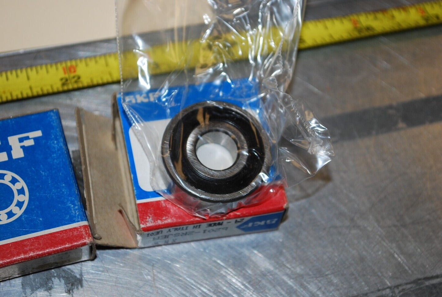 SKF 6201-2RST Ball Bearings - Lot of Qty (2) NOS - RBL88