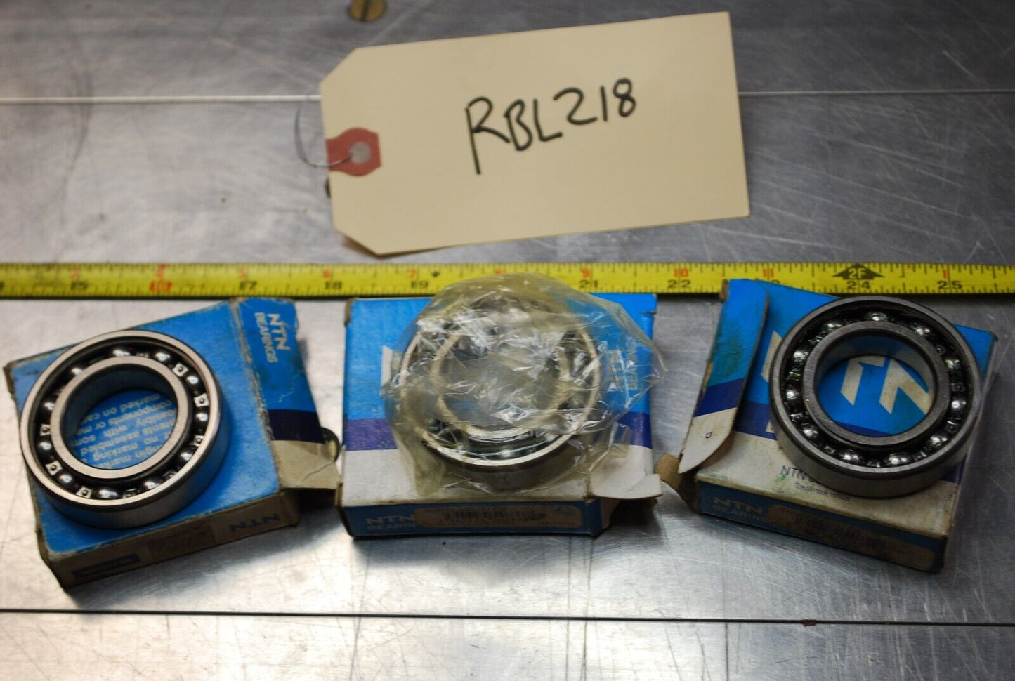 NTN 6006LLB C3/E14 Ball Bearings - Lot of Qty (3) NOS - RBL218