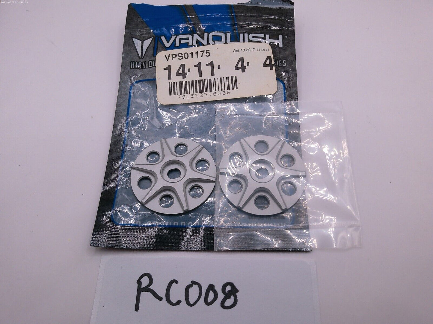 Brand New TT Vanquish DUAL SLIPPER DISCS VPS01175 - RC008