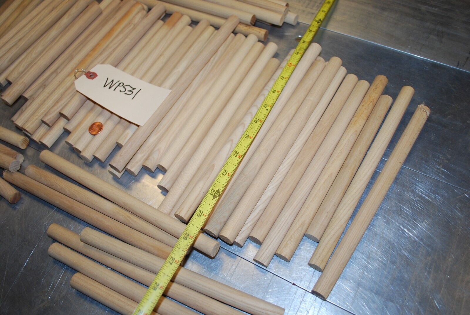 Oak Dowel CUtoffs, Wood Parts, Toy Log Truck Logs - Actual Lot – WPS31