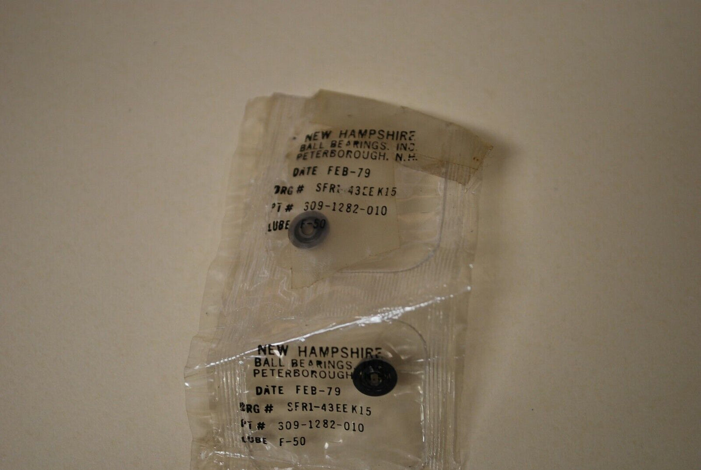 Lot of (3) New Hampshire SFR1-43Eek15 Micro Precision Ball Bearings