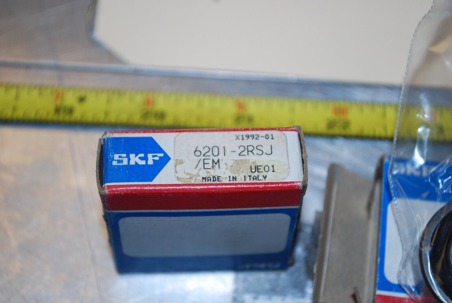 SKF 6201-2RST Ball Bearings - Lot of Qty (2) NOS - RBL88