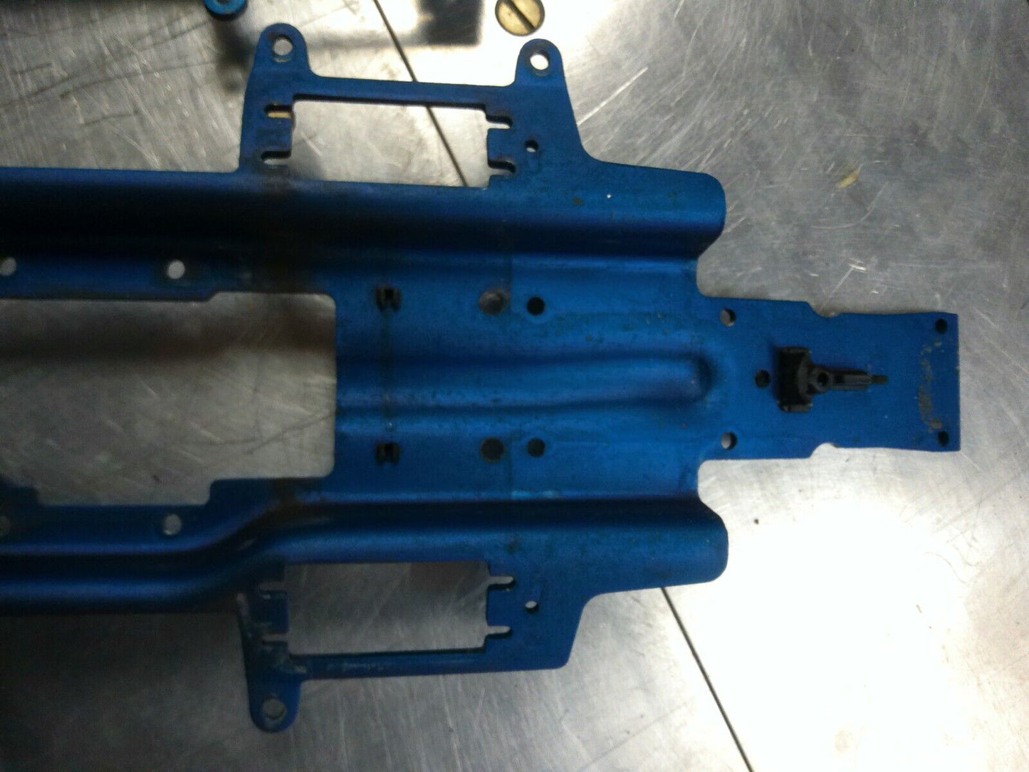 Lot of used Traxxas Revo Frame / Chassis Plates and Parts, Dirty but reusable
