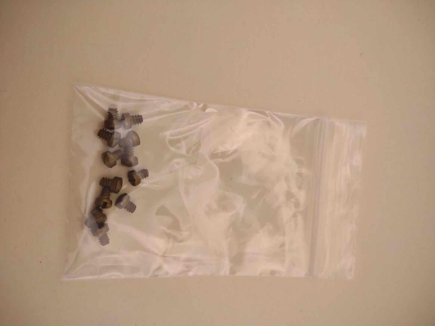 #4-36 x 1/8" NOS Fillister Head Slotted Brass Machine Screws Pack of (12) FIL05