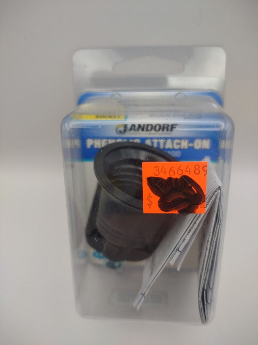 Jandorf Phenolic ATTACH-ON SOCKET 1pk Medium Base Turn Twist Top Black 60449 E42