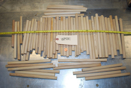 Oak Dowel CUtoffs, Wood Parts, Toy Log Truck Logs - Actual Lot – WPS31