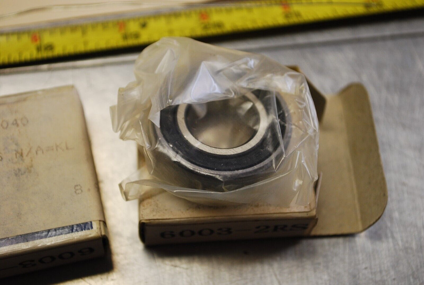 WB 6003-2RS Ball Bearings - Lot of Qty (2) NOS - RBL146