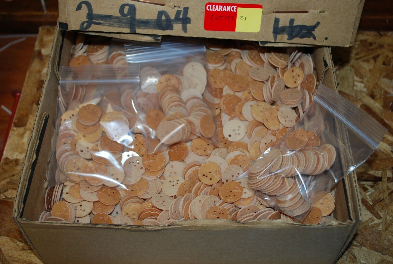 Phenolic Parts– Jewelry Making – Craft Supply Findings – 50pc - LOTstyle102-21