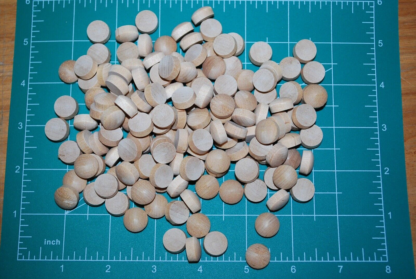 1/2" Oval Top Birch Wood Plugs 150pc Packs - PL03