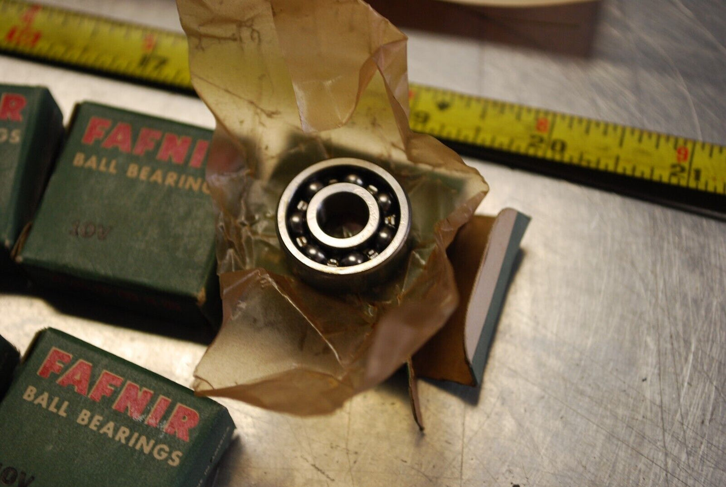 Fafnir 10V Ball Bearings - Lot of Qty (5) NOS - RBL113