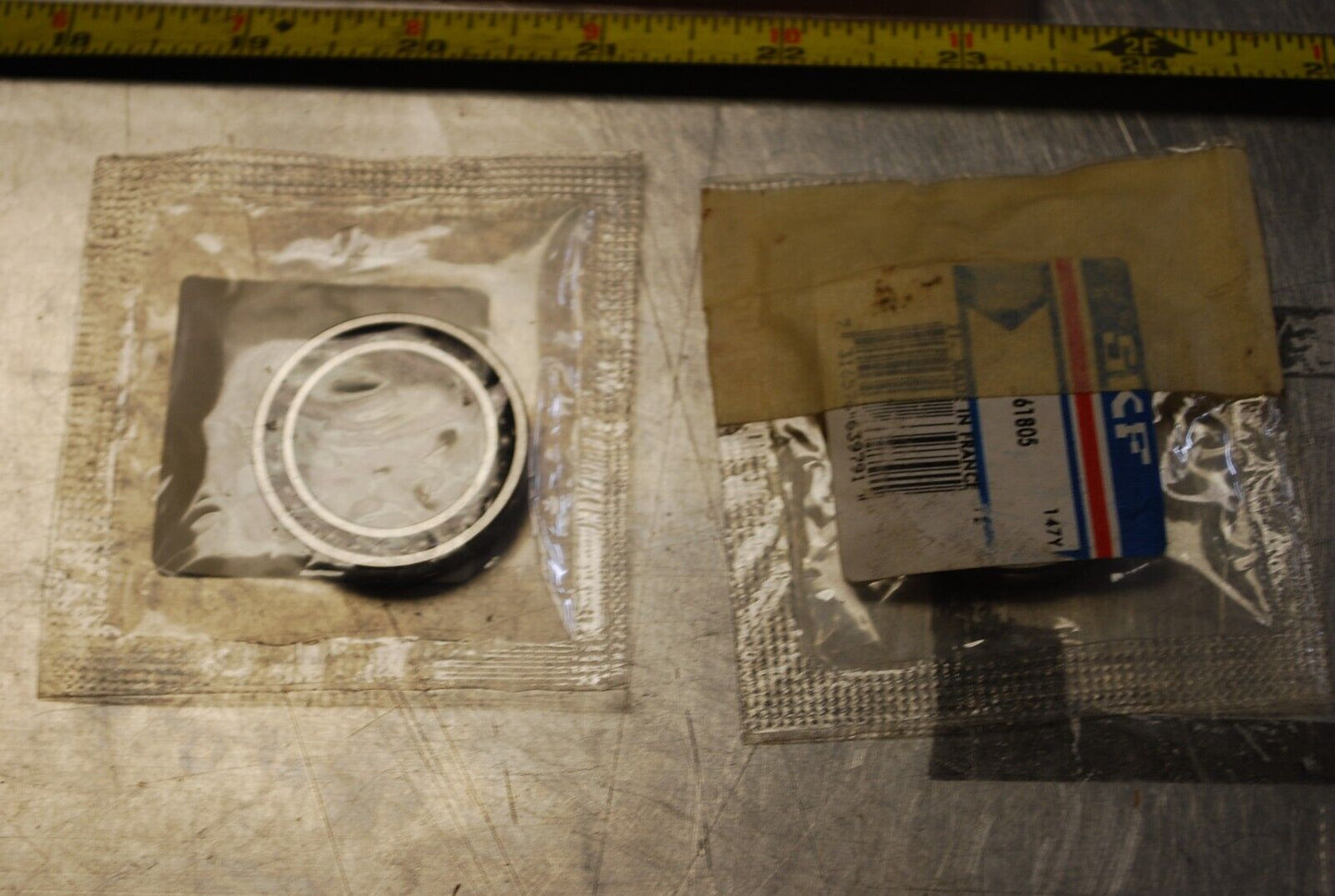 SKF 61825 Ball Bearings - Lot of Qty (2) NOS - RBL052