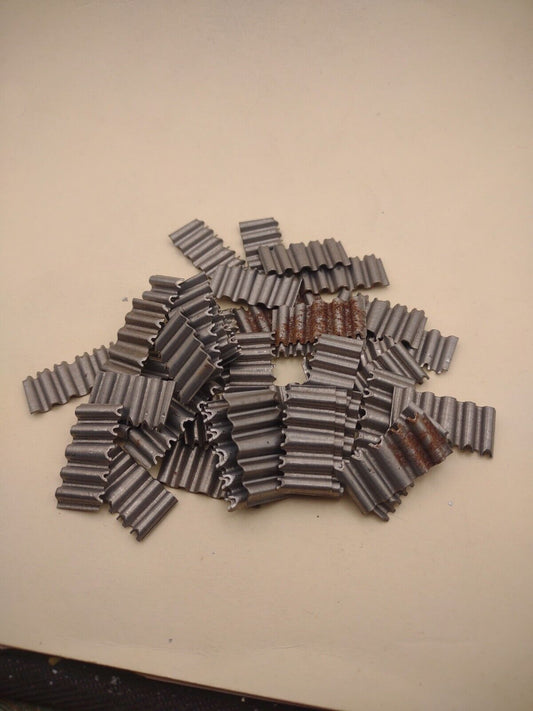 1" x 1/2" Corrugated Steel Wood Joiner Fasteners Pack of (48pcs) DIY004