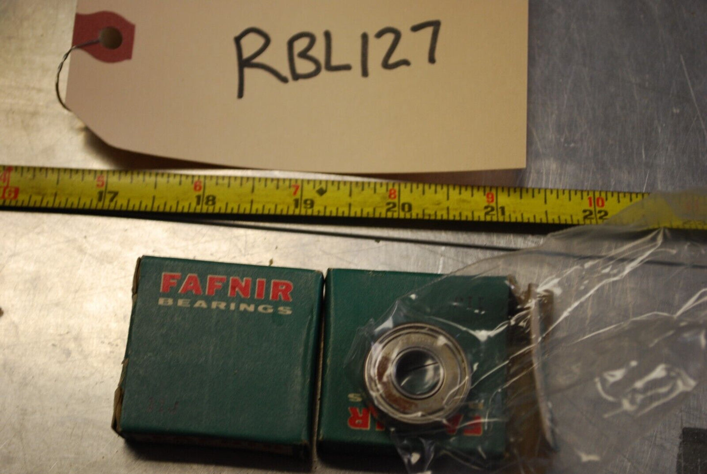 Fafnir 39KDD4 Ball Bearings - Lot of Qty (2) NOS - RBL127