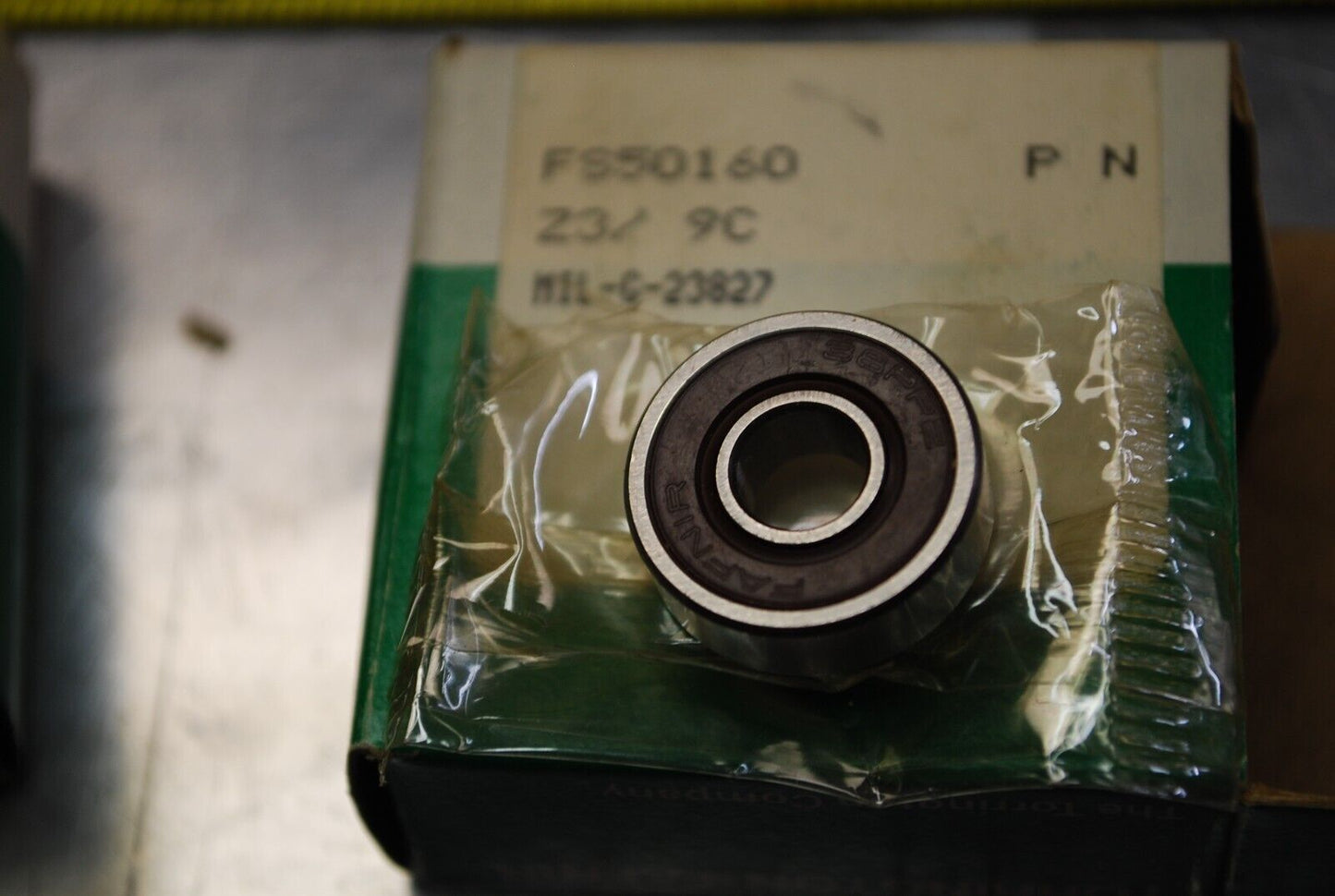 Fafnir FS50160 Z3/9C Ball Bearings - Lot of Qty (2) NOS - RBL223