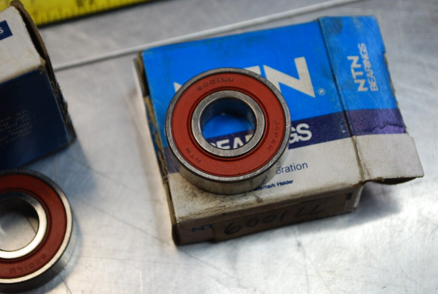 NTN 6001LL Ball Bearings - Lot of Qty (2) NOS - RBL204