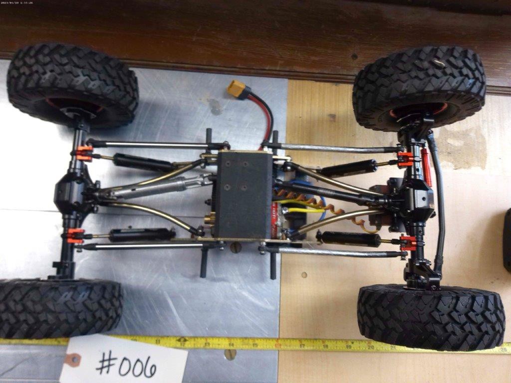 Redcat 1/10 Scale RC Crawler Truck SUPER UPGRADED, Portals + RTR w/ Radio #006