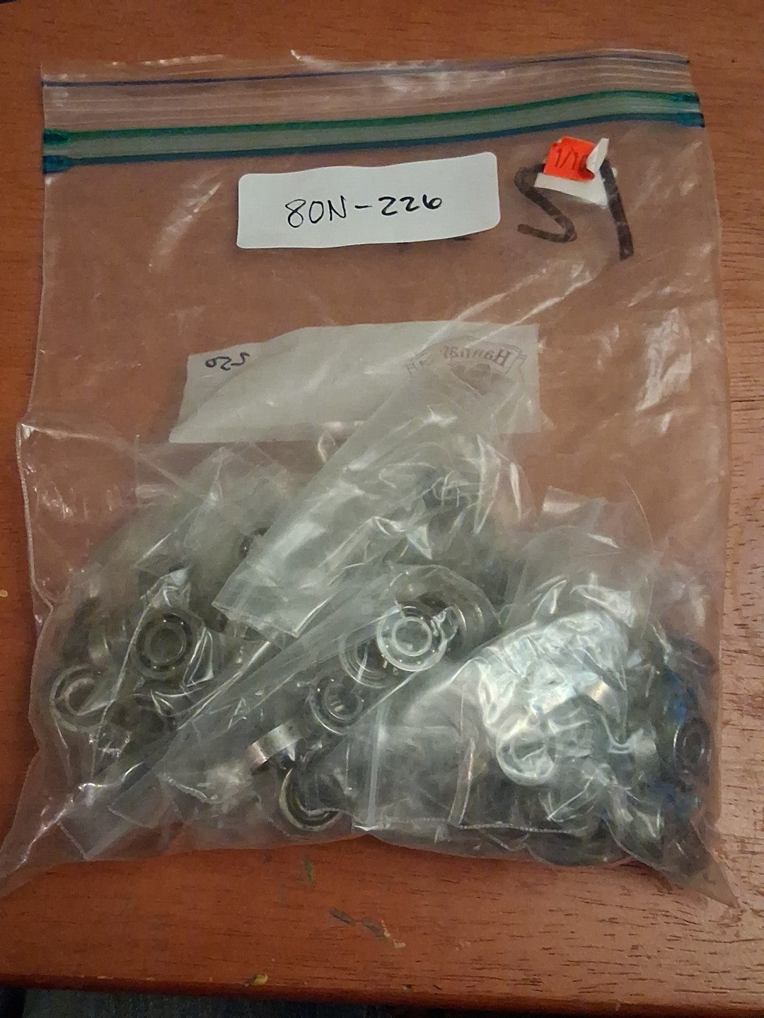 Lot of 122 vintage NOS New Departure R4 Precision Ball Bearings Lot 80N-226