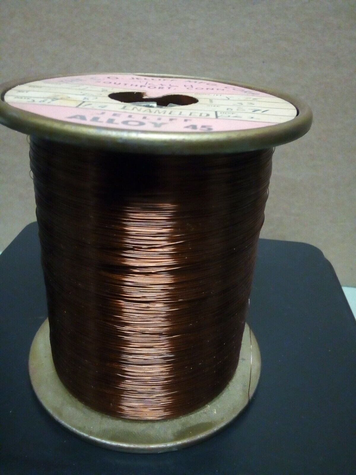 Jelliff Alloy45 .0071" Resistance Wire 1.28lb - crafts hobby lot102-194