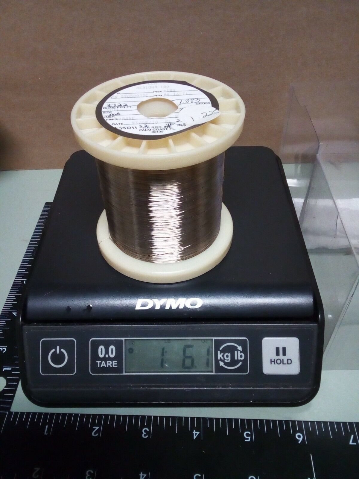Rediohm 180 Alloy180 .0071" Resistance Wire 1.22lb - crafts hobby lot102-136
