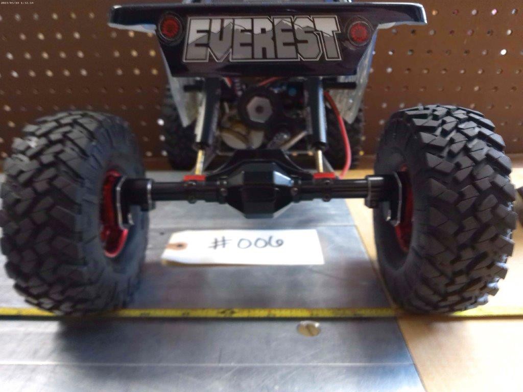 Redcat 1/10 Scale RC Crawler Truck SUPER UPGRADED, Portals + RTR w/ Radio #006