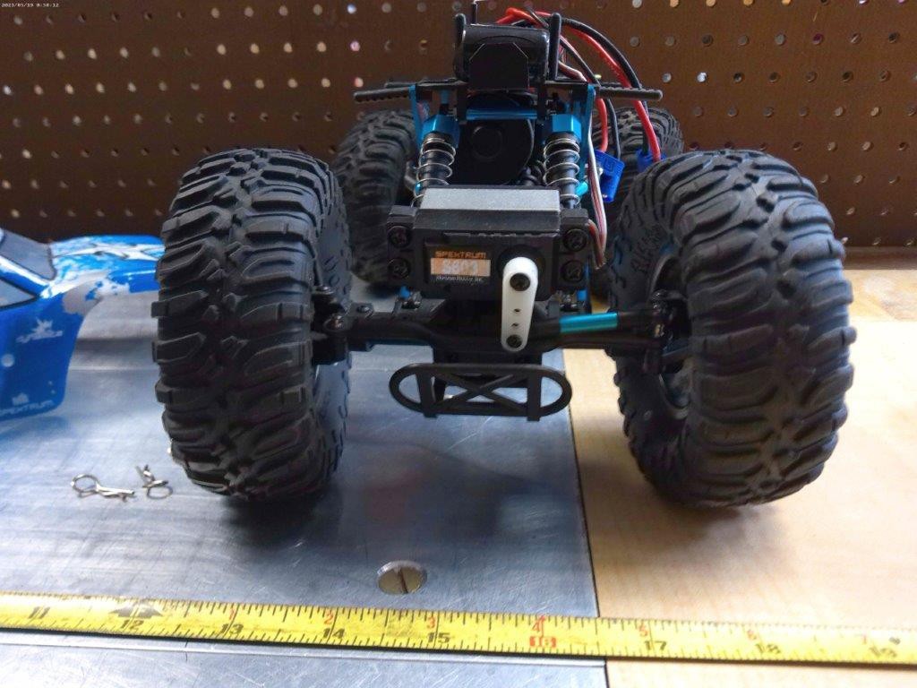 Vintage EXC Temper 1/18 RC Scale Crawler – Converted to 4WS – Roller #002