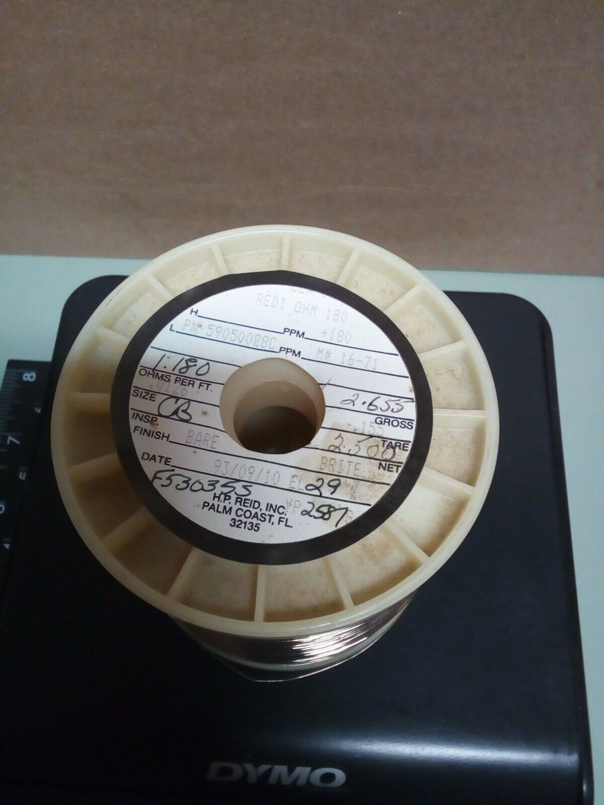 Rediohm 180 Alloy180 .155" Resistance Wire 2.5lb - crafts hobby lot102-130