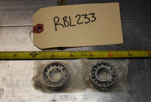 NSK USA 6202 Ball Bearings - Lot of Qty (2) NOS - RBL233