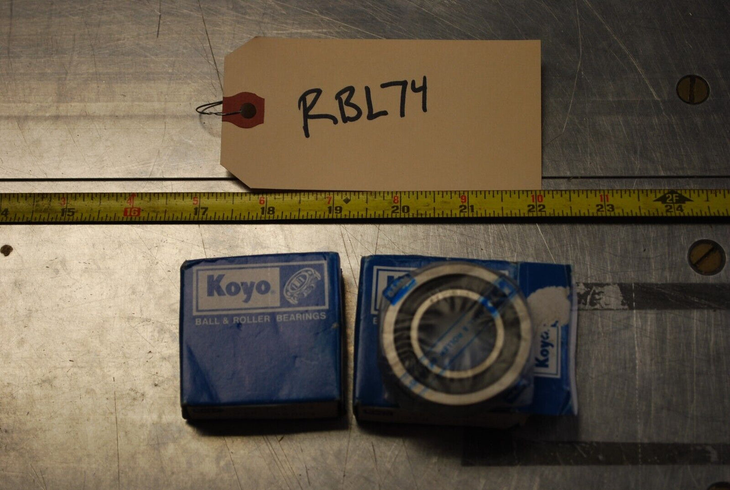 KOYO 6203 2ZJ Ball Bearings - Lot of Qty (2) NOS - RBL074