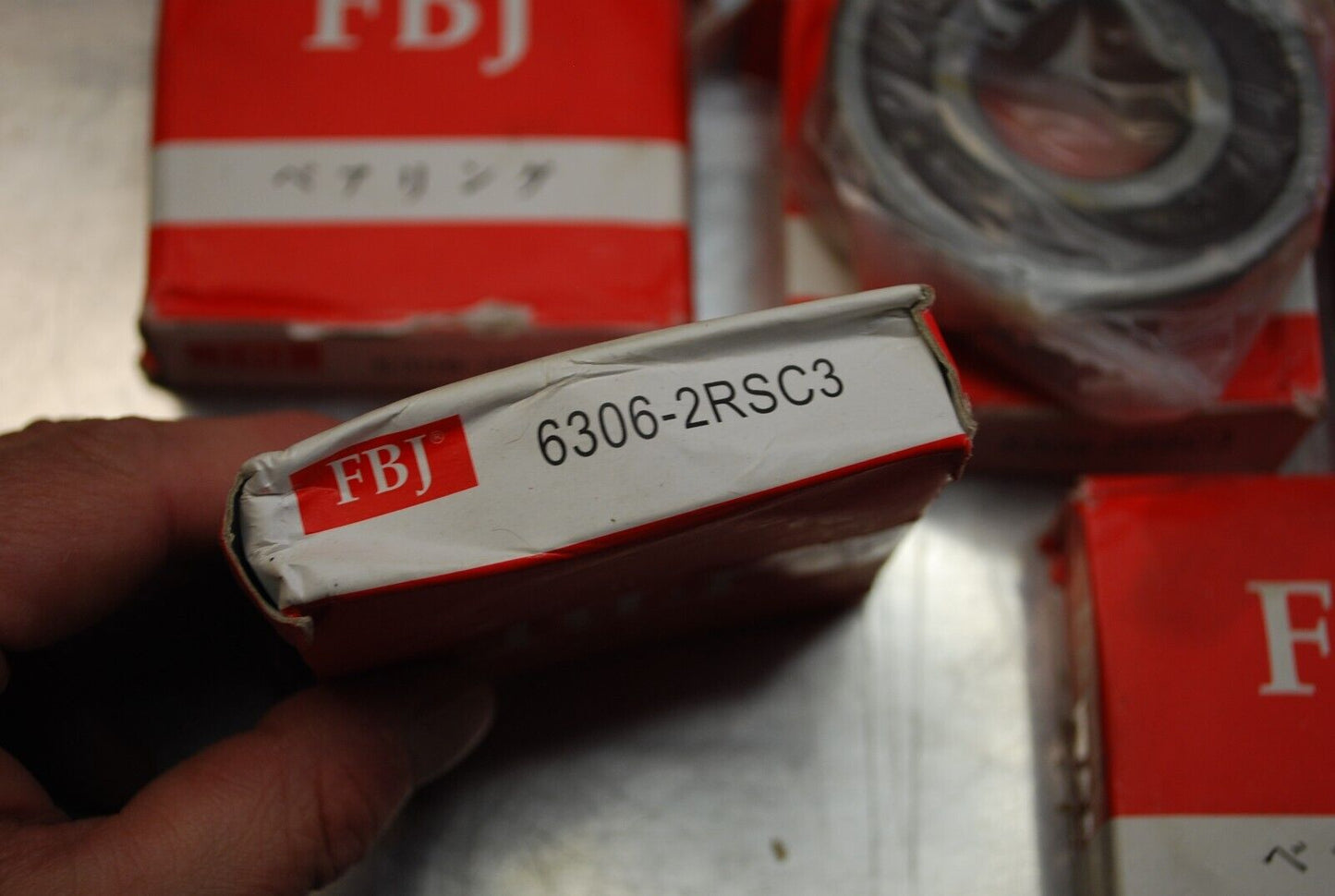 FBJ 6306-2RSSC3 Ball Bearings - Lot of Qty (5) NOS - RBL178