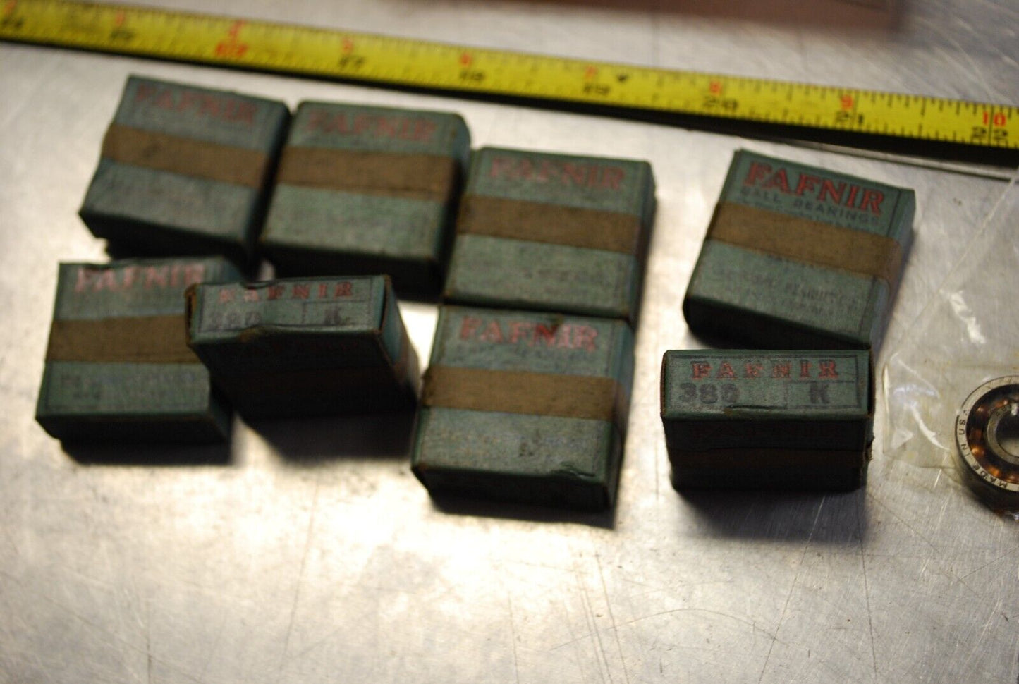 Fafnir 38DK Ball Bearings - Lot of Qty (9) NOS - RBL116