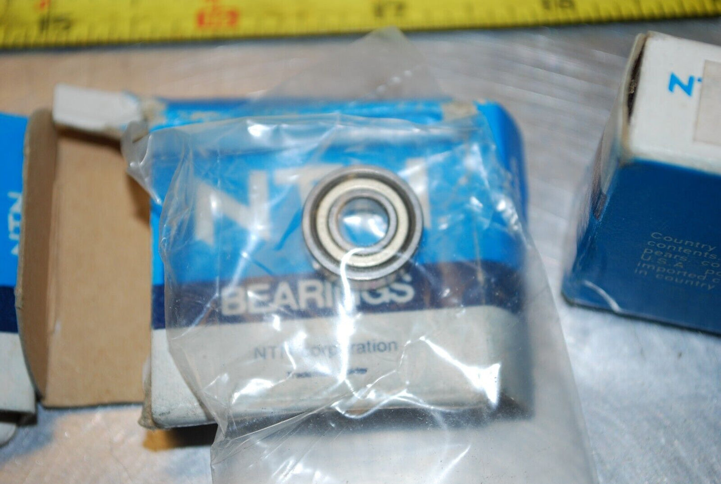 NTN RA4ZZ 1E Ball Bearings - Lot of Qty (3) NOS - RBL058