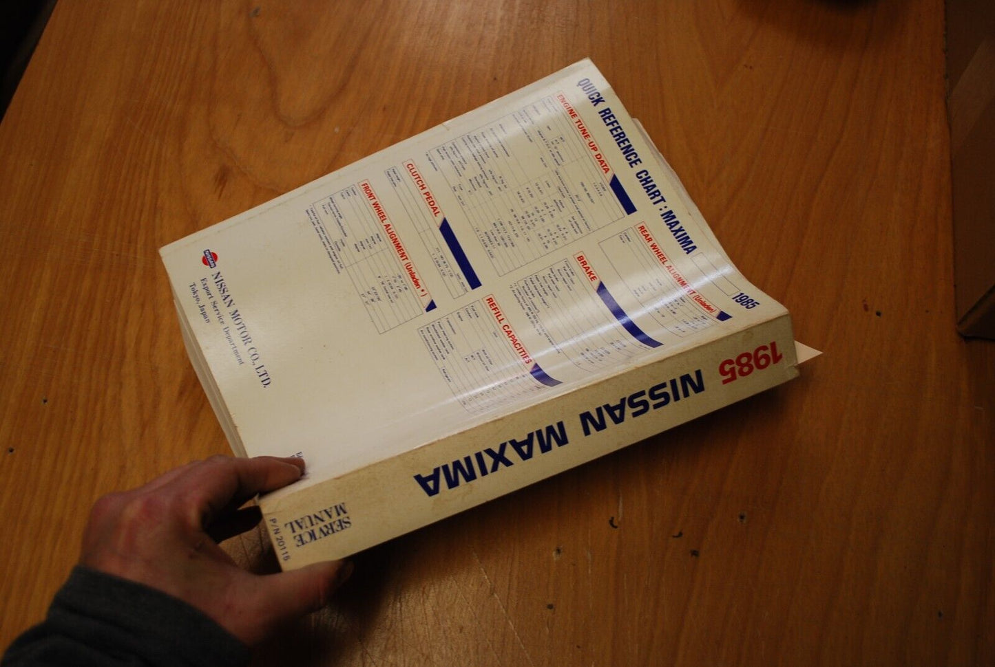 1985 Nissan Maxima Service Repair Manual OEM Factory - B139