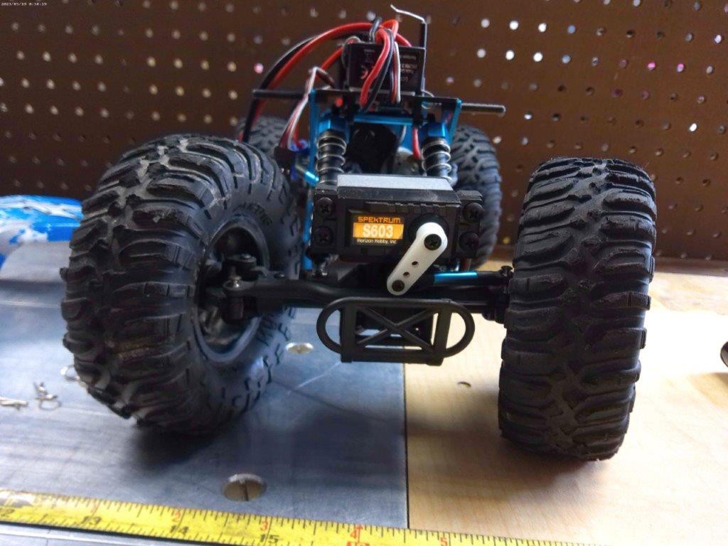 Vintage EXC Temper 1/18 RC Scale Crawler – Converted to 4WS – Roller #002